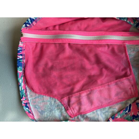 Lilly Pulitzer Tiki Pink DeeDee Swing Jacket‎ Size XS Multicolor Athletic Zipper - Picture 9 of 9